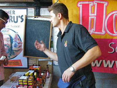 Stuart McAllister of Hot-Headz
